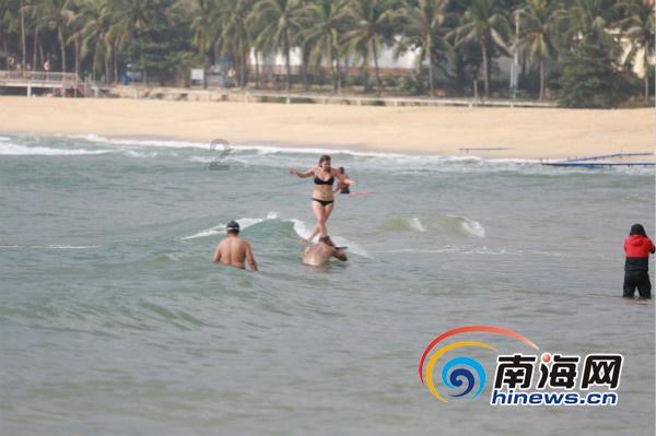 救援受困的鹭